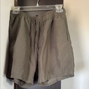 ASOS Design Women’s Size M Olive Green Lined Swim Shorts